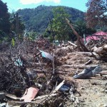St Lucia - Tomas - Floodings village 1